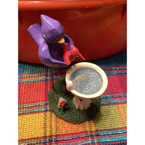 Russ Berrie Tweet Along with Me “Refreshing Moments” Bird Figurine #13061 - Picture 5 of 16